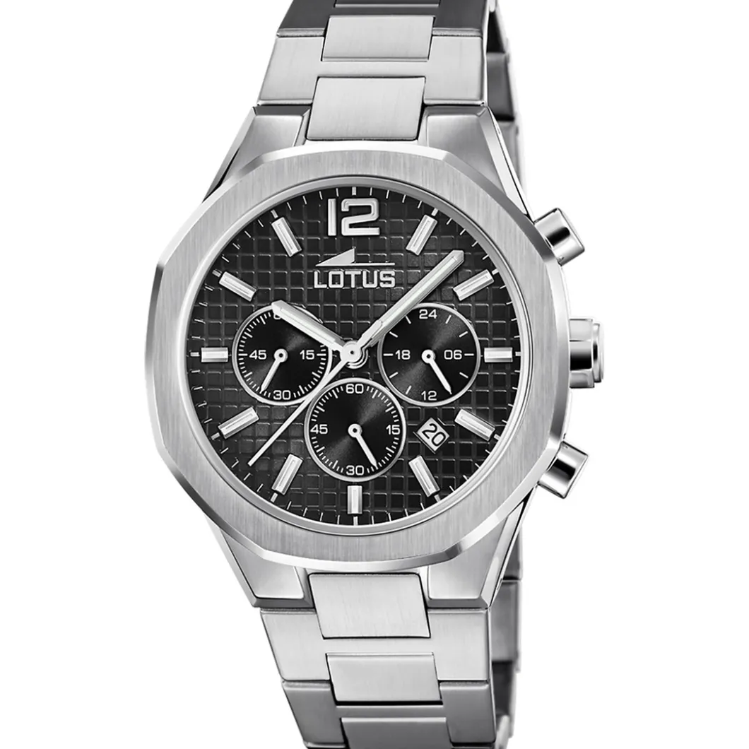 Lotus Montre Acier<Montre pour Homme EXCELLENT L18847-3 avec bracelet en acier