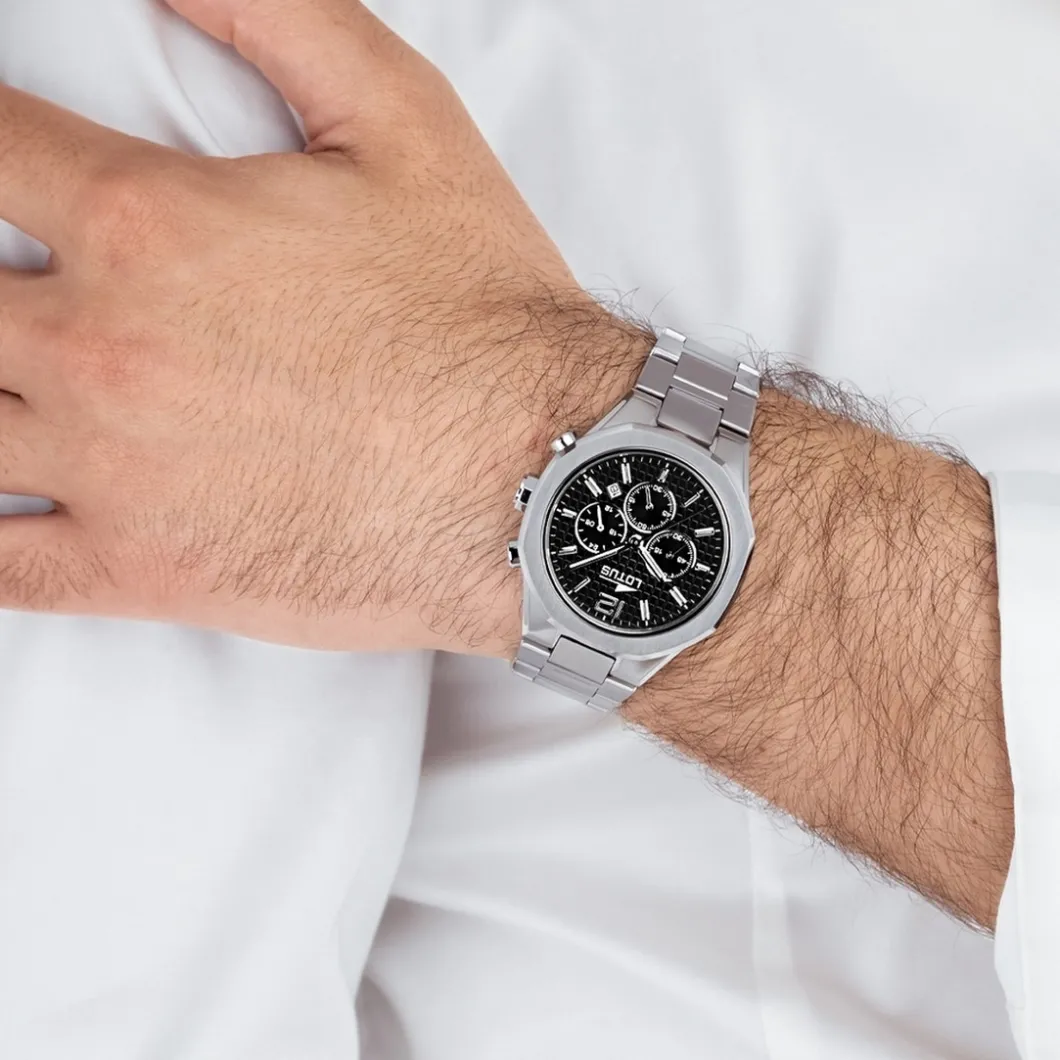 Lotus Montre Acier<Montre pour Homme EXCELLENT L18847-3 avec bracelet en acier