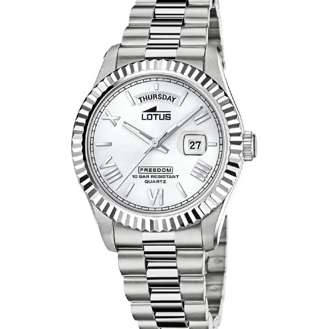 Lotus Montre Acier<Montre pour Homme FREEDOM COLLECTION L18854-1 avec bracelet en acier