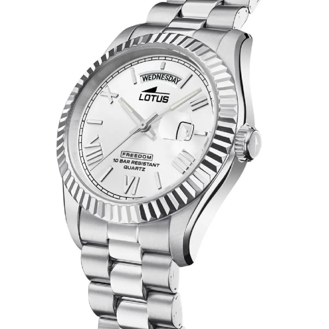 Lotus Montre Acier<Montre pour Homme FREEDOM COLLECTION L18854-1 avec bracelet en acier