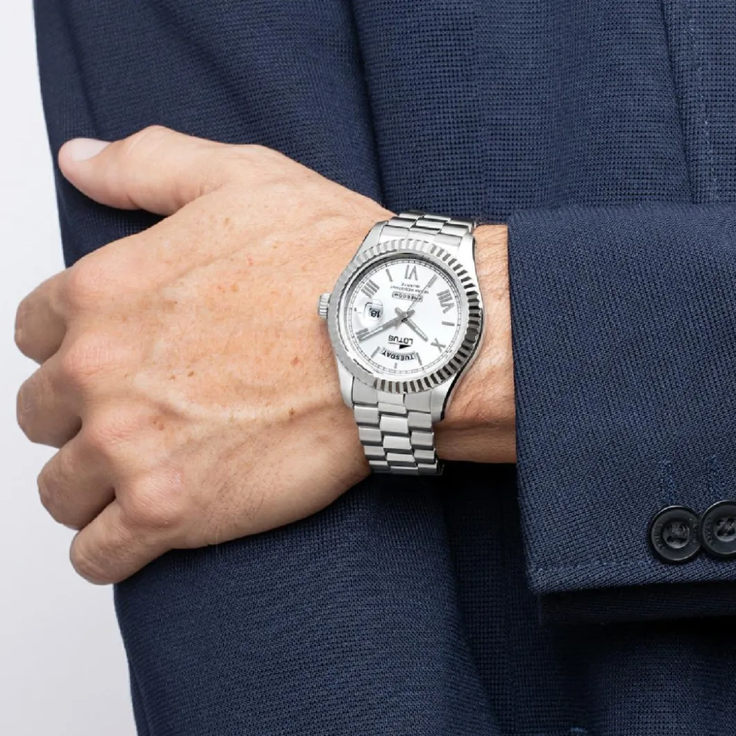 Lotus Montre Acier<Montre pour Homme FREEDOM COLLECTION L18854-1 avec bracelet en acier