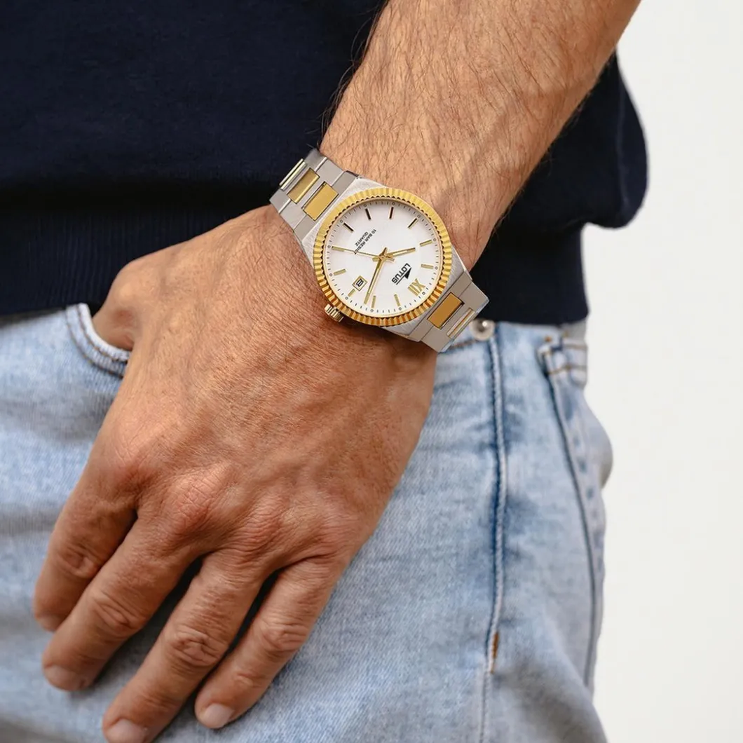 Lotus Montre Acier<Montre pour Homme FREEDOM COLLECTION L18836-1 avec bracelet en acier