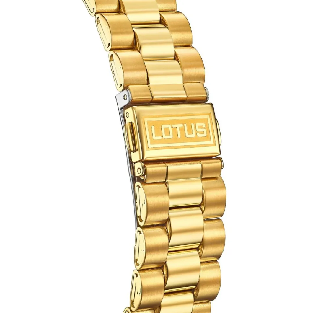 Lotus Montre Acier<Montre pour Homme FREEDOM COLLECTION L18857-1 avec bracelet en acier doré