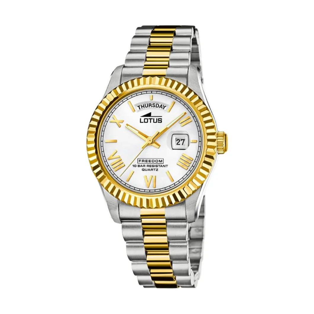 Lotus Montre Acier<Montre pour Homme FREEDOM COLLECTION L18855-1 avec bracelet en acier