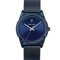 Pierre Lannier Montre Acier<Montre pour homme 214K468 avec bracelet en acier bleu