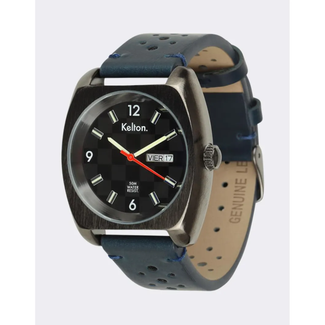 Kelton Montre Cuir|Montre Cuir<Montre RC 22 Damier
