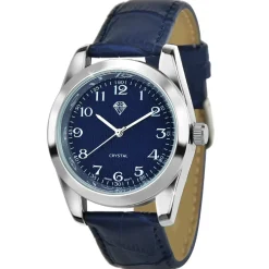So Charm Montres Montre Cuir<Montre So Charm Bleu Femme MF529 Argent