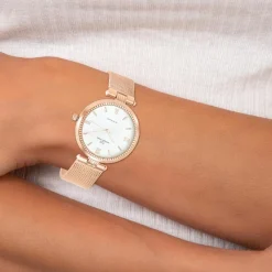 So Charm Montres Montre Acier<Montre So Charm Femme MF619-DFA Doré rose