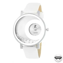 So Charm Montres Montre Cuir<Montre MF311-BLANC - Montre Femme