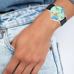 So Charm Montres Montre Cuir<Montre So Charm Noir Femme MF503