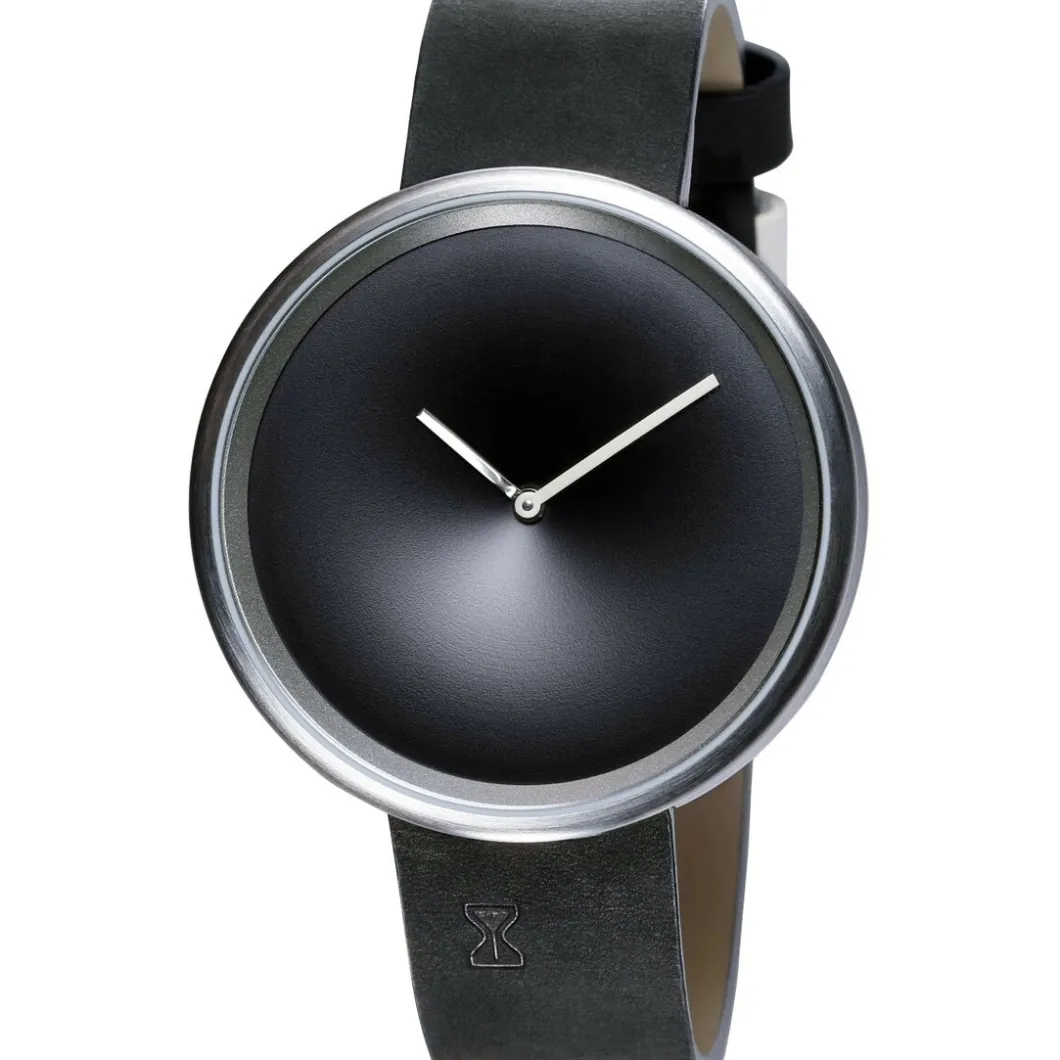 Tacs Montre Cuir<Montre Garde-Temps TS1801A - Montre TIMEGLASS NOIR Homme, Femme