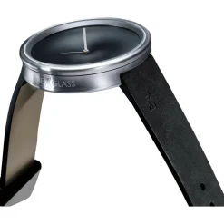 Tacs Montre Cuir<Montre Garde-Temps TS1801A - Montre TIMEGLASS NOIR Homme, Femme