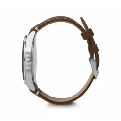 Victorinox Montre Cuir<Montre 241848 - FieldForce Boîtier Acier Argenté Bracelet Cuir Marron Homme