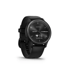 Garmin Montre Connectée|Montre Connectée<Montres connectées mixtes VIVOMOVE SPORT 010-02566-00 - Bracelet Silicone Noir