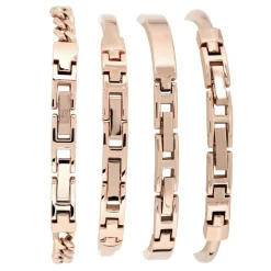Anne Klein Montre Acier<Pack montre femme Promo Box Set AK-1470RGST avec bracelet doré rose