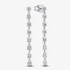 Pandora Boucles D'Oreilles<Pendantes femme en argent sterling avec zircons Timeless