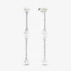 Pandora Boucles D'Oreilles<Pendantes femme en argent sterling avec perle Timeless