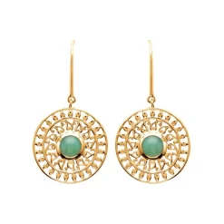 Maison de la Bijouterie Boucles D'Oreilles<Pendantes Sensimio Y55W650 Plaqué or