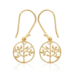 Maison de la Bijouterie Boucles D'Oreilles<Pendantes Sensimio Y4U0U00 Plaqué or