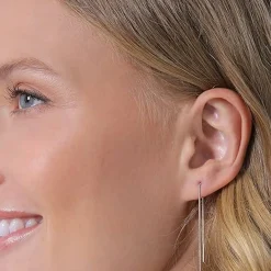 Maison de la Bijouterie Boucles D'Oreilles<Pendantes Sensimio W53V400 Argent