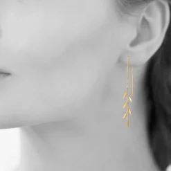 Maison de la Bijouterie Boucles D'Oreilles<Pendantes Sensimio Y545V00 Plaqué or