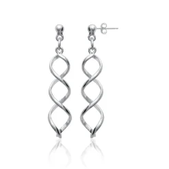 Maison de la Bijouterie Boucles D'Oreilles<Pendantes Sensimio W3W3Y00 Argent