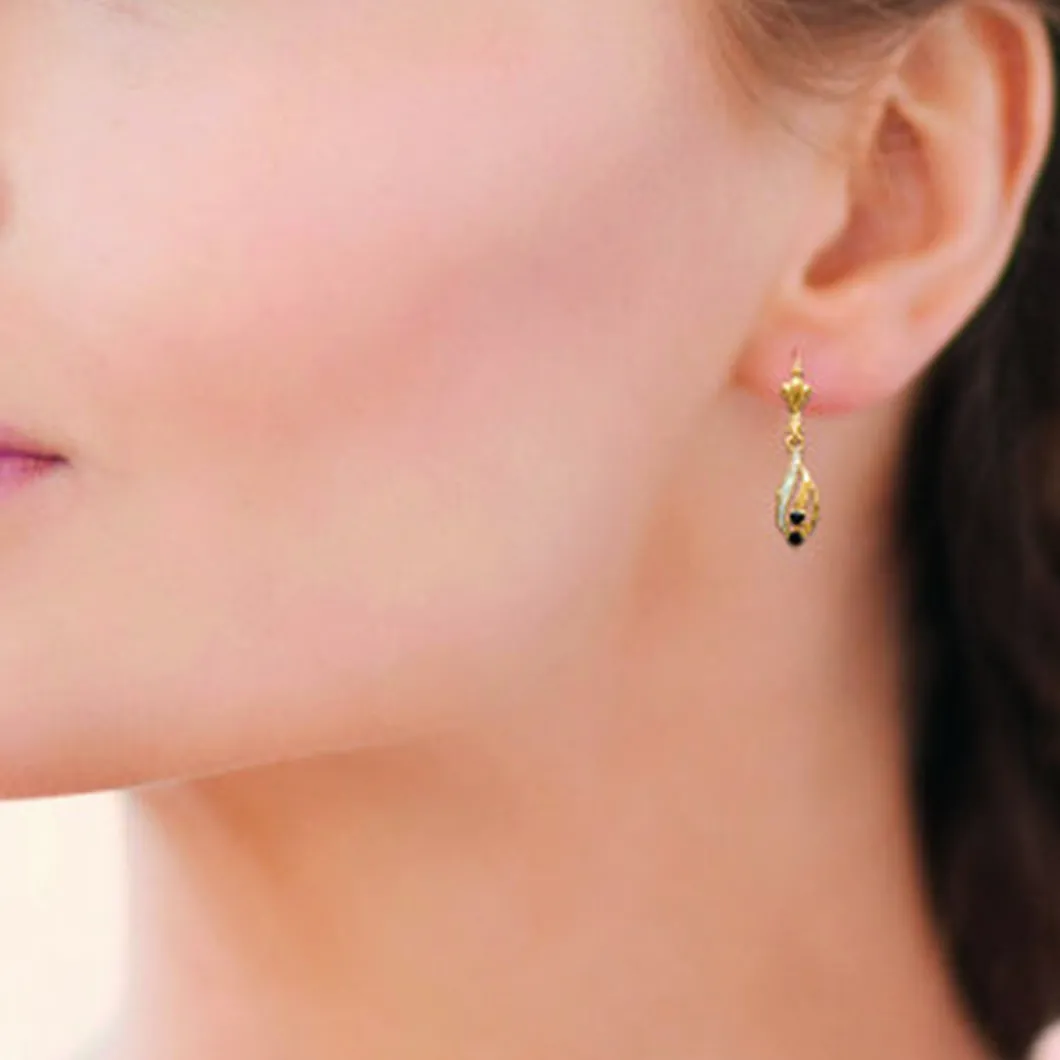 Maison de la Bijouterie Boucles D'Oreilles<Pendantes Sensimio Y3530Z43 Plaqué or