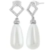 So Charm Bijoux Boucles D'Oreilles<Pendantes So Charm - B2958-ARGENT - Boucles D'Oreilles Argentées