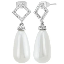 So Charm Bijoux Boucles D'Oreilles<Pendantes So Charm - B2958-ARGENT - Boucles D'Oreilles Argentées