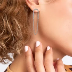 So Charm Bijoux Boucles D'Oreilles<Pendantes So Charm - B3337-ARGENT - Boucles D'Oreilles Argentées