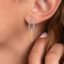 So Charm Bijoux Boucles D'Oreilles<Pendantes So Charm - B4009-ARGENT - Boucles D'Oreilles Argentées