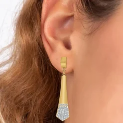 So Charm Bijoux Boucles D'Oreilles<Pendantes So Charm - B3316-DORE - Boucles D'Oreilles Dorées