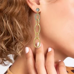 So Charm Bijoux Boucles D'Oreilles<Pendantes So Charm - B4012-DORE - Boucles D'Oreilles es Doré