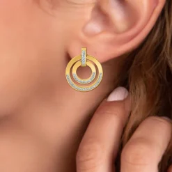 So Charm Bijoux Boucles D'Oreilles<Pendantes So Charm - B3317-DORE - Boucles D'Oreilles es Doré