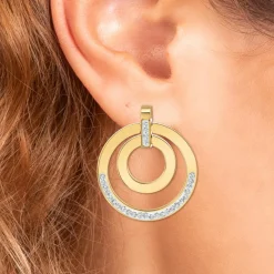 So Charm Bijoux Boucles D'Oreilles<Pendantes So Charm - B3340-DORE - Boucles D'Oreilles es Doré