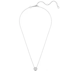 Swarovski Collier Et Pendentif<Pendentif Ariana Grande x , Tailles variées, Cœur, Blanc, Métal rhodié