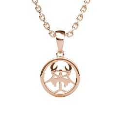 MYC-Paris Collier Et Pendentif<Pendentif Zodiaque Cancer Finition Or Rose