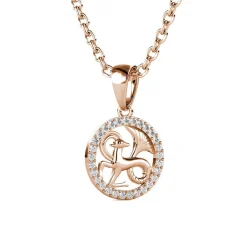 MYC-Paris Collier Et Pendentif<Pendentif Zodiaque Capricorne Finition Or Rose