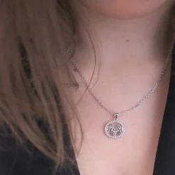 MYC-Paris Collier Et Pendentif<Pendentif Zodiaque Gémeaux Finition Argentée