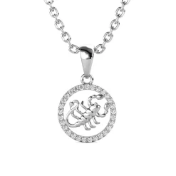 MYC-Paris Collier Et Pendentif<Pendentif Zodiaque Scorpion Finition Argentée