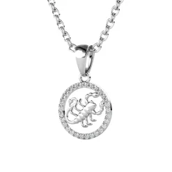 MYC-Paris Collier Et Pendentif<Pendentif Zodiaque Scorpion Finition Argentée