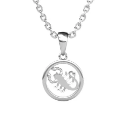 MYC-Paris Collier Et Pendentif<Pendentif Zodiaque Scorpion Finition Argentée