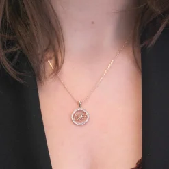 MYC-Paris Collier Et Pendentif<Pendentif Zodiaque Scorpion Finition Or Rose