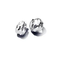Pandora Boucles D'Oreilles<Petites Créoles Ondulées 293874C00
